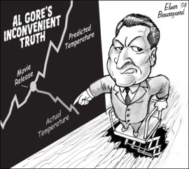 Al Gore's inconvenient truth