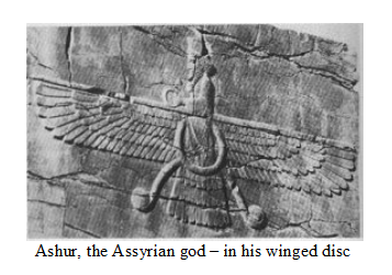 ashur-assyrian-god-in-his-winged-disc