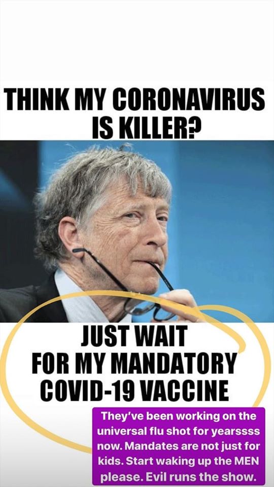 Gates and mandatory vaccine